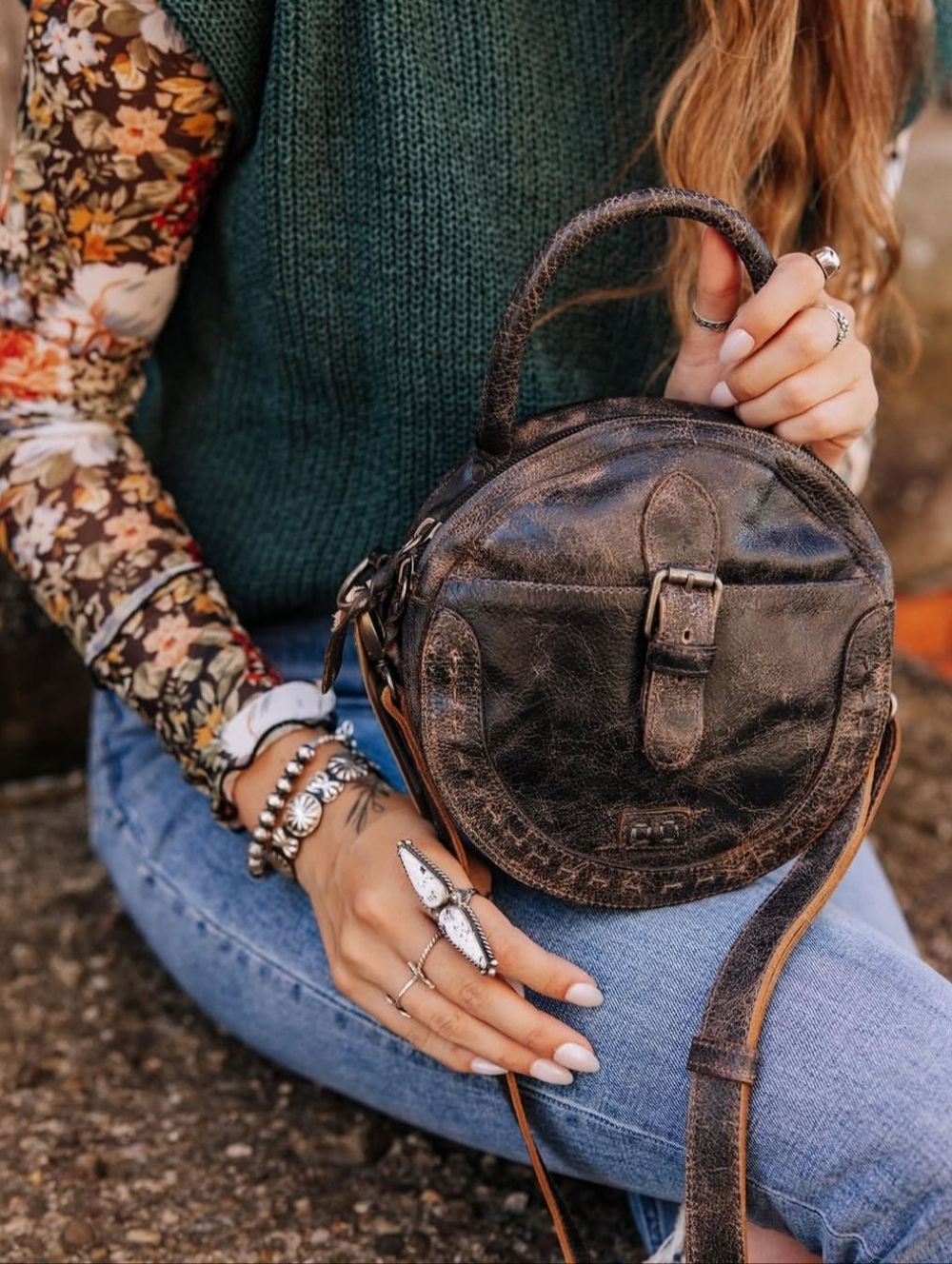 BED STU Arenfield Bag in Black Lux